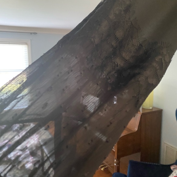 Ann Taylor Black Shift Dress size 2 - Picture 3 of 4